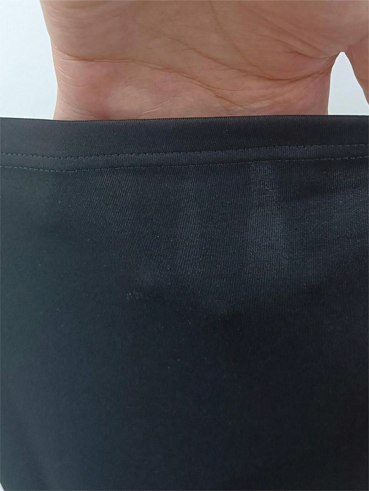 EZwear Wide Waistband Flare Leg Pants