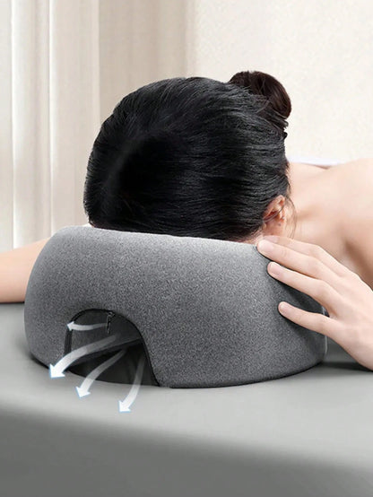Face Down Pillow Desk Nap Pillow Prone Resting Comfort Memory Foam Ergonomics Home Massage Headrest For Beauty Salon