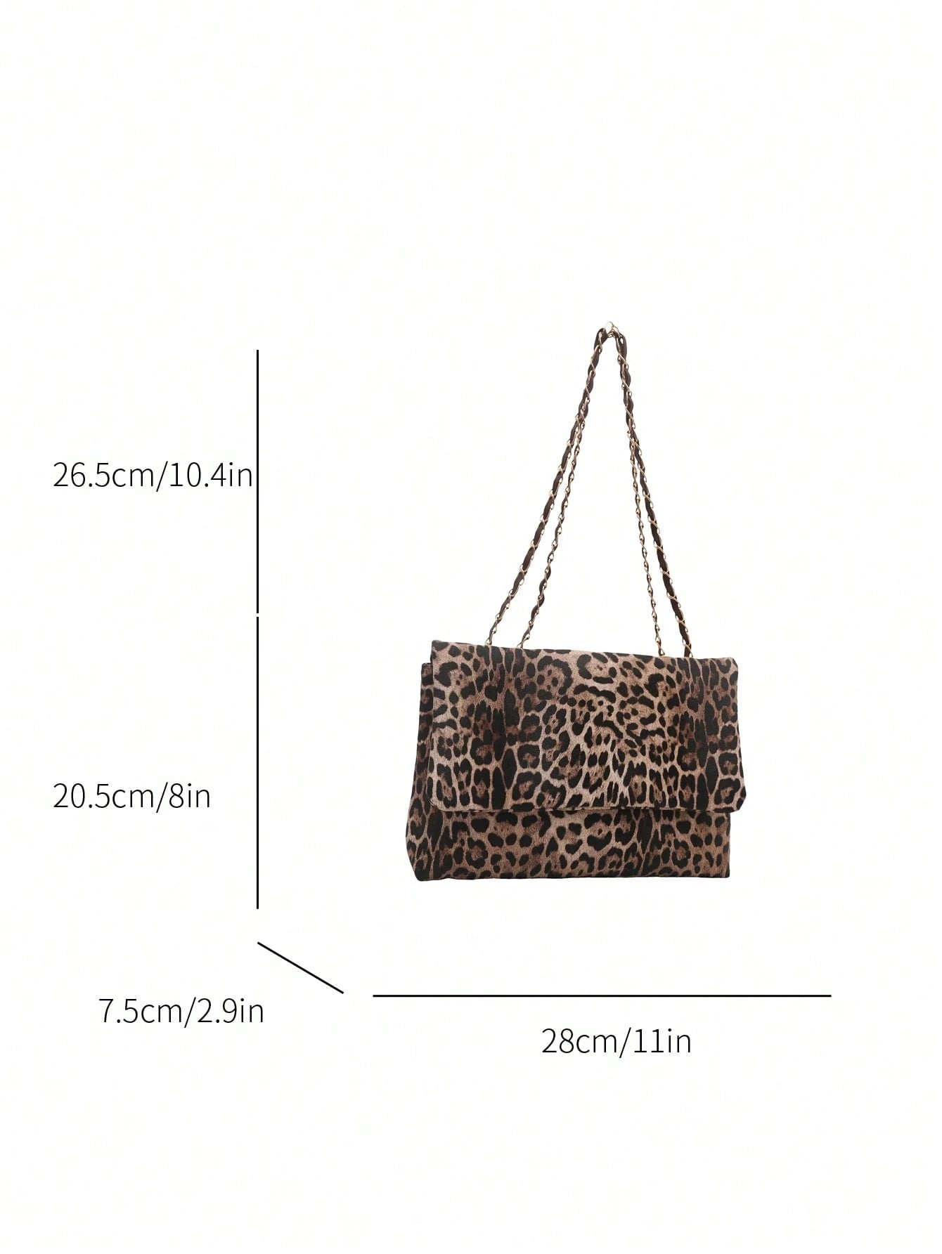 Fashionable Leopard Print Large Capacity Casual Tote Bag, Leopard Print Purse For Women Leopard Comeback, Animal Print Women Bag, Fall Winter Fashionable Cheetah Print Purse For Women, New Fall Winter