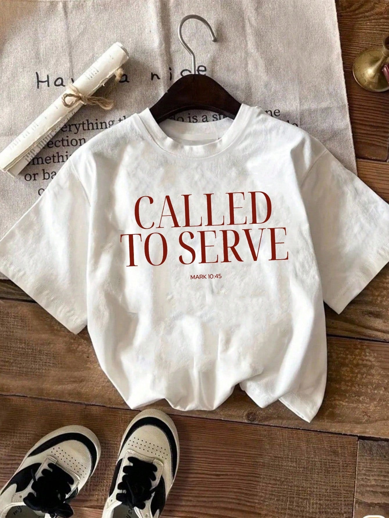 Flirla Christian Fashion Shirts, Christian Clothing Gifts, Godmother, Comfortable Christian Streetwear, French Aesthetics