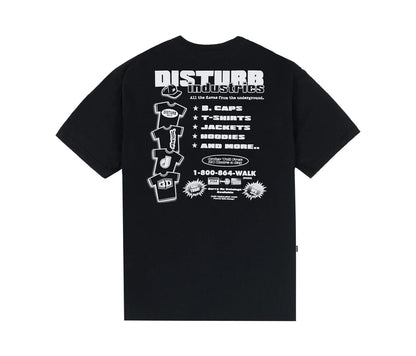 Fly Market T-Shirt in Black - Four Street