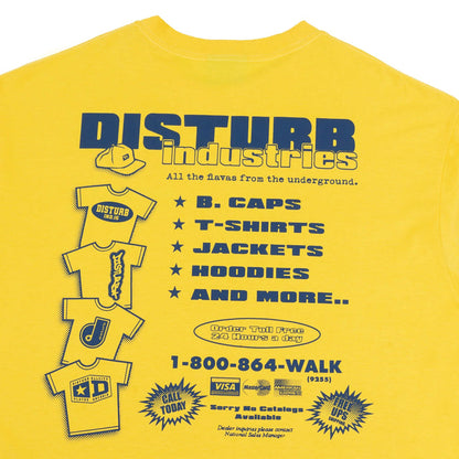 Fly Market T-Shirt in Yellow - Four Street
