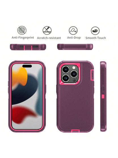 FOGEEK Military-Grade Shockproof Basic 3-In-1 Heavy Duty Protective Case With Shock-Proof Drop-Proof And Anti-Slip Features Waterproof Anti-Fall Scratch Resistant Birthday Gift