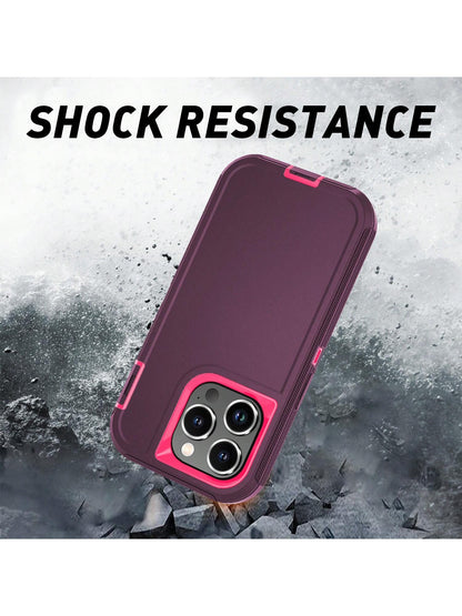 FOGEEK Military-Grade Shockproof Basic 3-In-1 Heavy Duty Protective Case With Shock-Proof Drop-Proof And Anti-Slip Features Waterproof Anti-Fall Scratch Resistant Birthday Gift