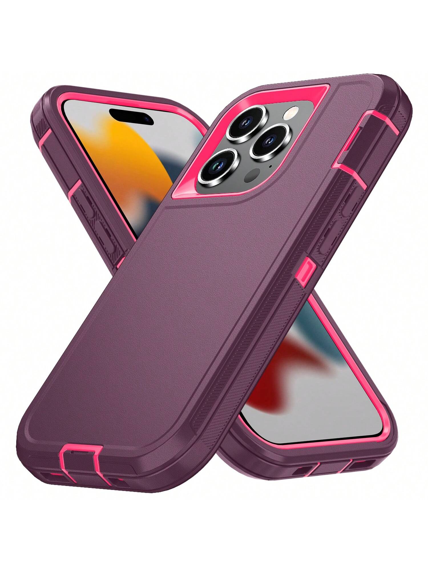 FOGEEK Military-Grade Shockproof Basic 3-In-1 Heavy Duty Protective Case With Shock-Proof Drop-Proof And Anti-Slip Features Waterproof Anti-Fall Scratch Resistant Birthday Gift