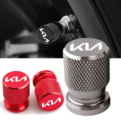 For KAI Car Accessories 5pcs Metal Mesh Valve Protection Components, Valve Caps, Offered Compatible