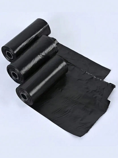 Four Roll Car Trash Bags (60 Pcs), Premium Mini & Small Trash Bags, Waterproof Litter Garbage Bag Organizer, Suitable For Car & Desktop Trash Cans Thickened Plastic Bag