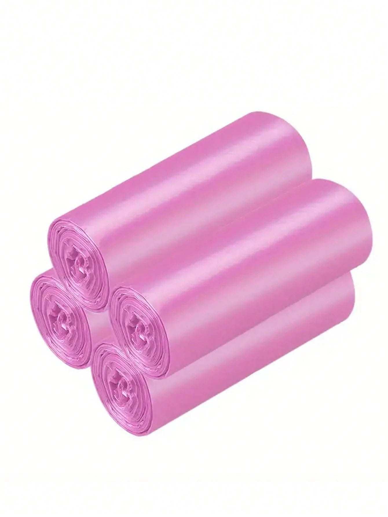 Four Roll Car Trash Bags (60 Pcs), Premium Mini & Small Trash Bags, Waterproof Litter Garbage Bag Organizer, Suitable For Car & Desktop Trash Cans Thickened Plastic Bag