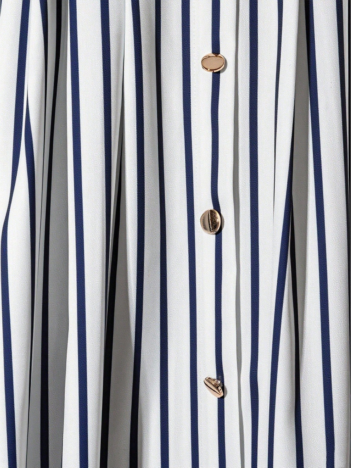 Franclia Casual Fashionable Versatile Elastic Waist With Brown Leather Belt Pleated Maxi Skirt