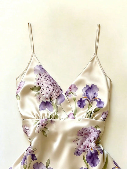 Franclia Elegant Romantic Retro Floral Camisole