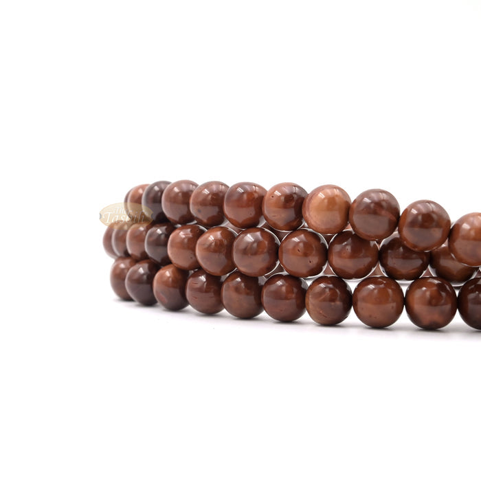 Genuine Large Kuka Misbaha - Round 12 mm Natural Color 99 count
