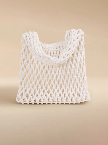 Glizzene Casual Woven Hollow-Out Handbag, Stylish Knitted Tote Bag For Women, Beach Bag, Beach Purse, Perfect For Summer, Vacation & Daily Use, Travel Must Haves