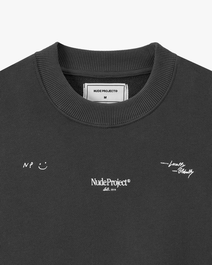 Global Soon Sweatshirt Ash
