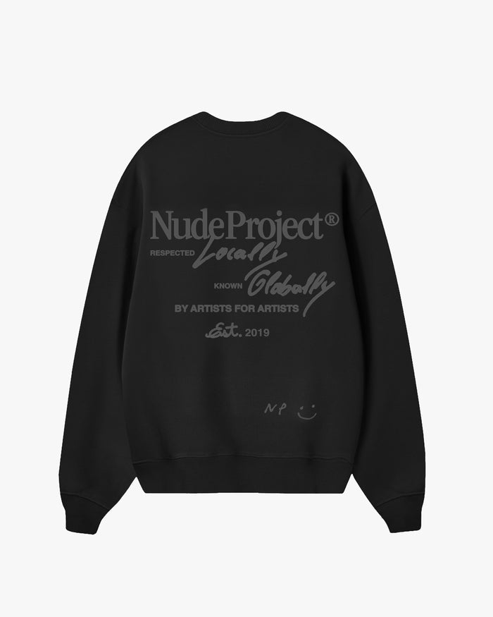Global Soon Sweatshirt Black