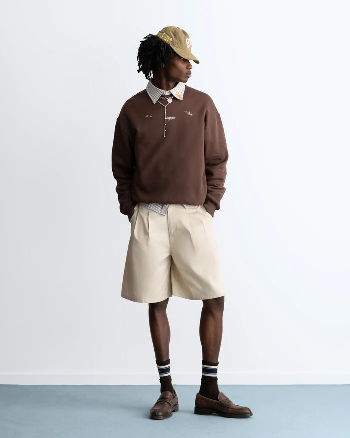 Global Soon Sweatshirt Brown