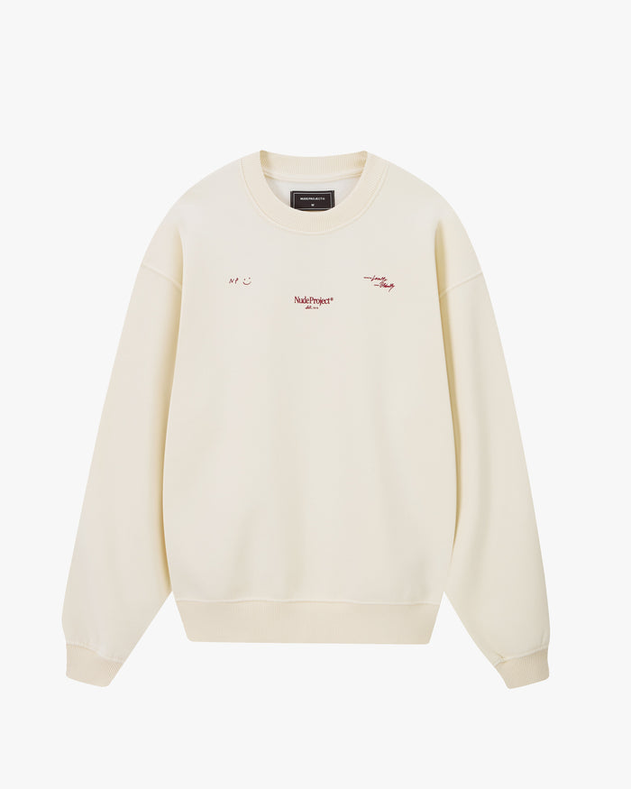 Global Soon Sweatshirt Marshmallow