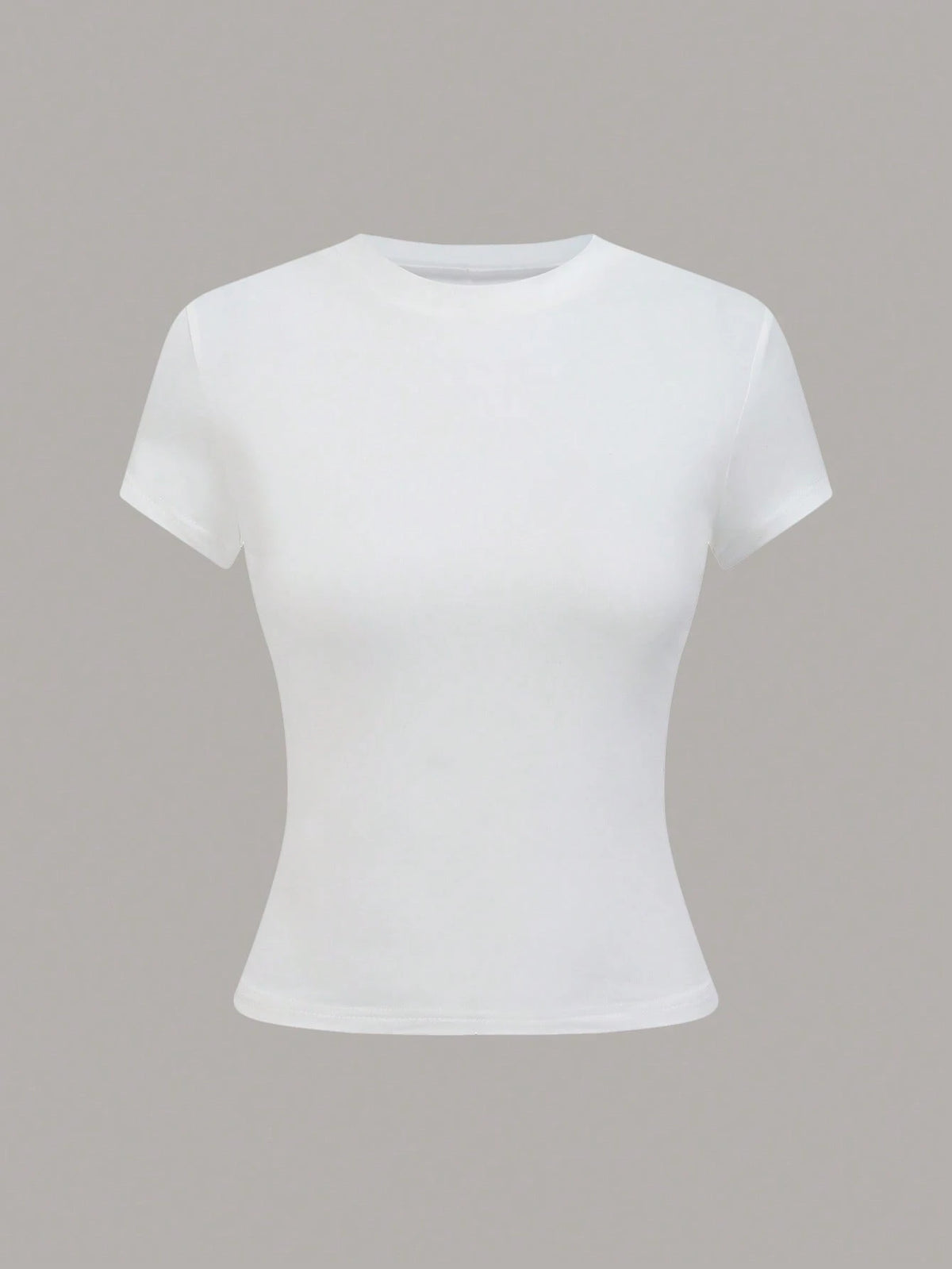 GlowEve Spring And Summer New Slim-Fit Solid Color Slimming All-Match Round Neck Business Trip Three Pieces Set T-Shirt For Women