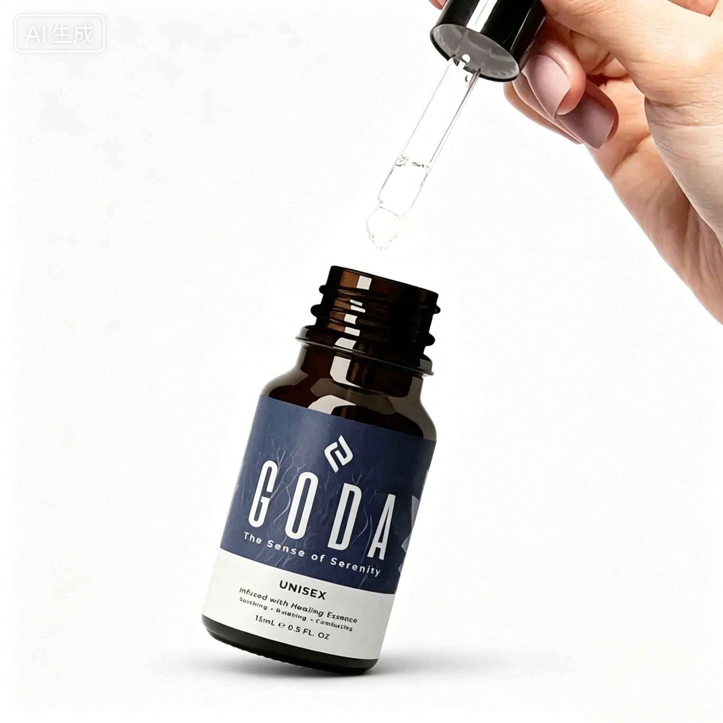 GODA Fragrance Essence Oil, Brown Glass Bottle+Dropper Design, Extremely Convenient To Use! Suitable For Daily Or Special Occasions. Relax The Body And Mind, Enhance The Atmosphere. Simple Bottle Body