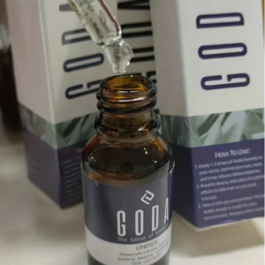 GODA Fragrance Essence Oil, Brown Glass Bottle+Dropper Design, Extremely Convenient To Use! Suitable For Daily Or Special Occasions. Relax The Body And Mind, Enhance The Atmosphere. Simple Bottle Body