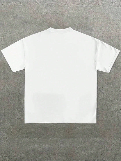 Got Fly Yesterday Today Tomorrow Text Graphic Casual Soft Short Sleeve Pure Cotton 220gsm T-Shirt