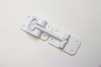 H. Bowes 2 Pack: RV T-Style Door Holder Catch 3-1/2" For Latch Holder Camper Trailer Cargo Hatch White
