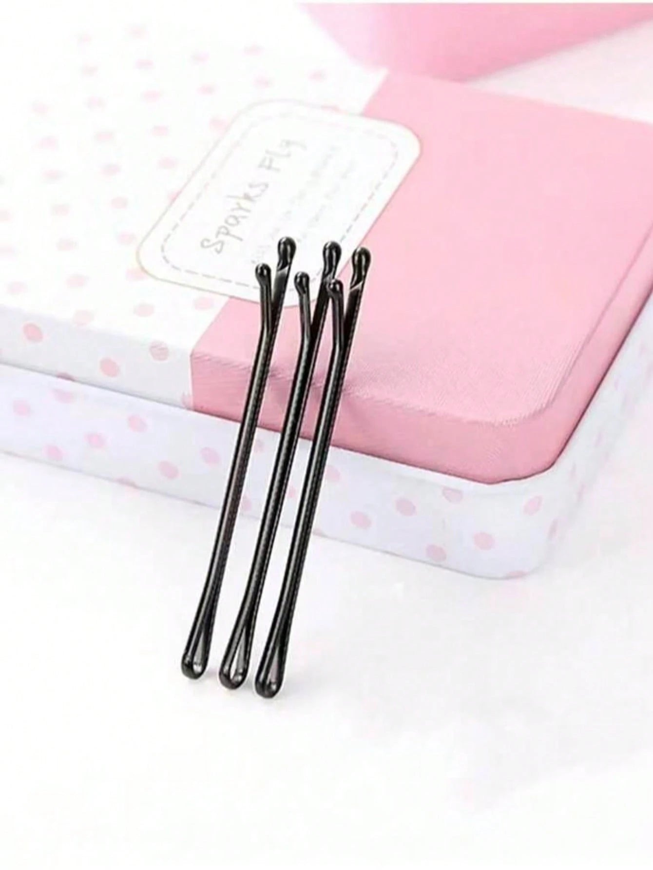 Hair Bun Styling Tools Black Hair Clips Flat Clips No Packaging Box 50pcs Random Styles