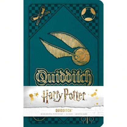Harry Potter: Quidditch Hardcover Ruled Journal (Hardcover) By Insight Editions