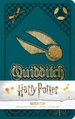 Harry Potter: Quidditch Hardcover Ruled Journal (Hardcover) By Insight Editions