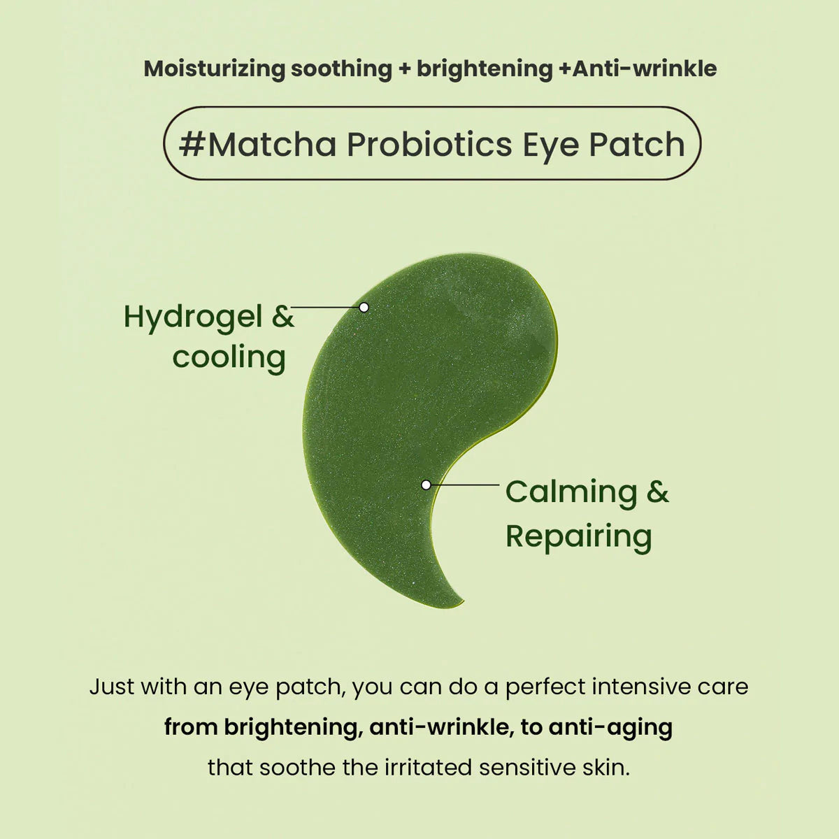 Heimish Hydrogel Eye Patch Matcha Biome