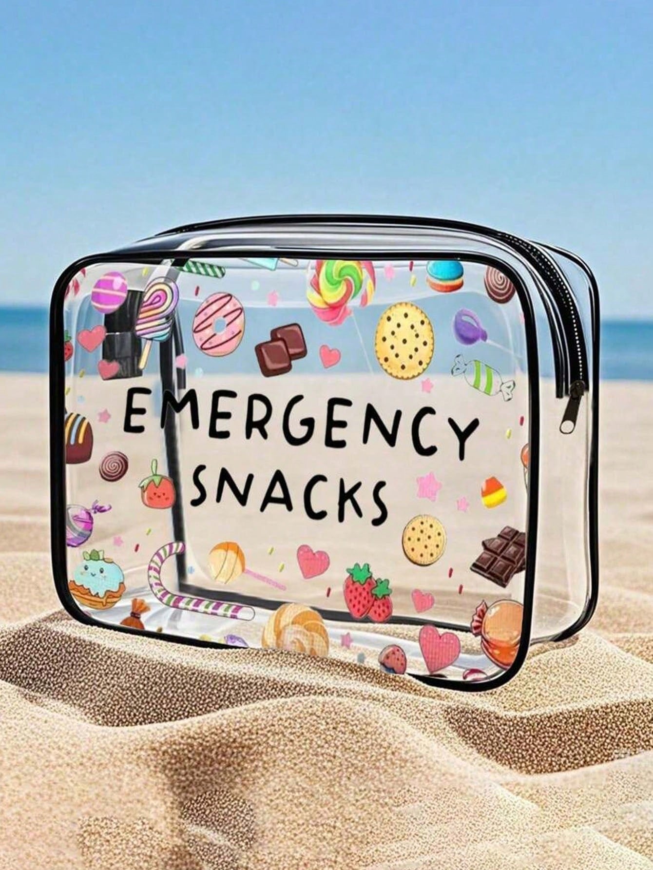 High-Quality PVC Zipper Cosmetic Bag, Suitable For Girls- Large Capacity, Lightweight Travel Organizer Pouch, Easy To Wipe Clean And Non-Fading, Suitable For Daily Use And Travel, Can Be Used As A To