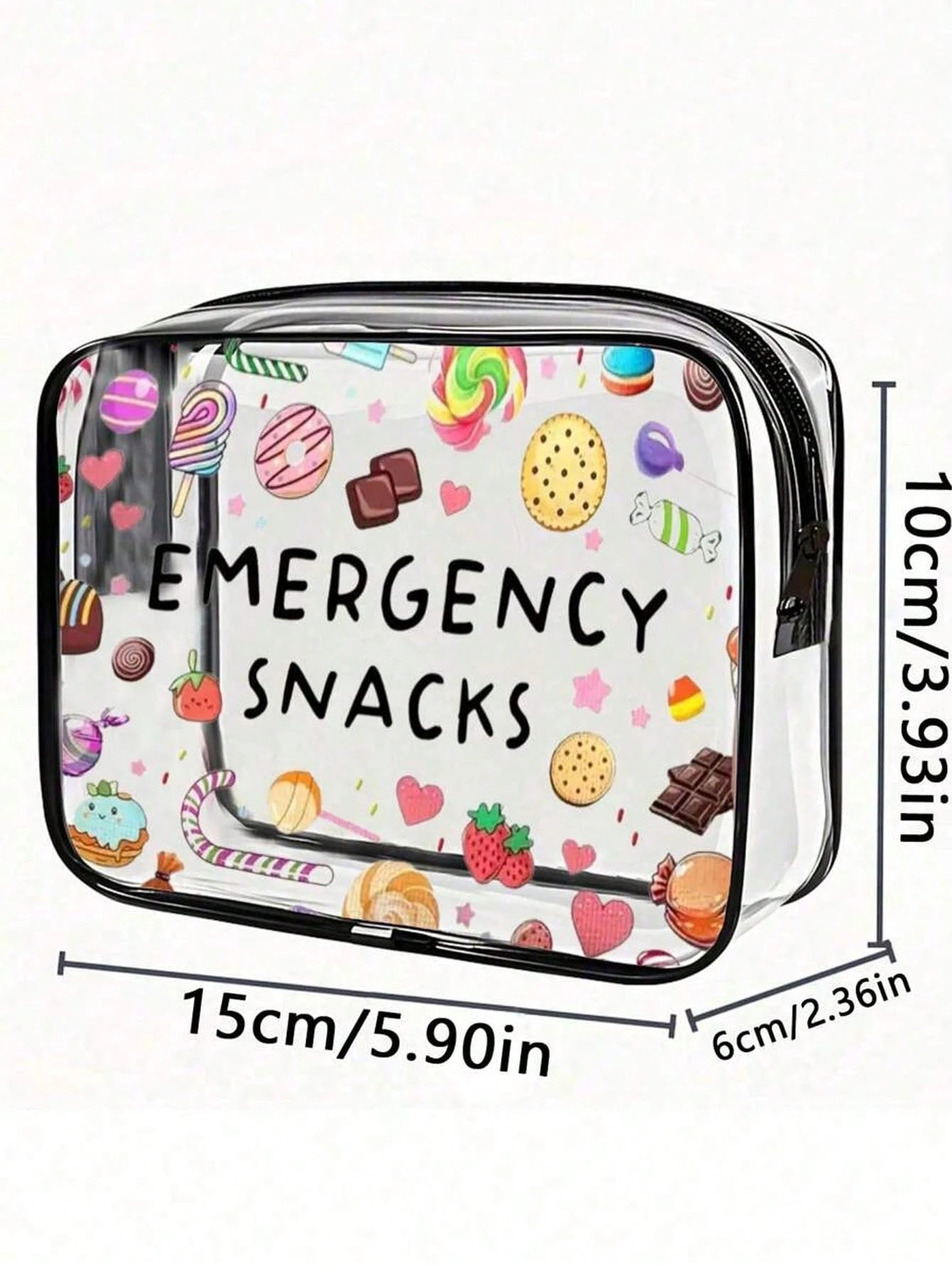 High-Quality PVC Zipper Cosmetic Bag, Suitable For Girls- Large Capacity, Lightweight Travel Organizer Pouch, Easy To Wipe Clean And Non-Fading, Suitable For Daily Use And Travel, Can Be Used As A To