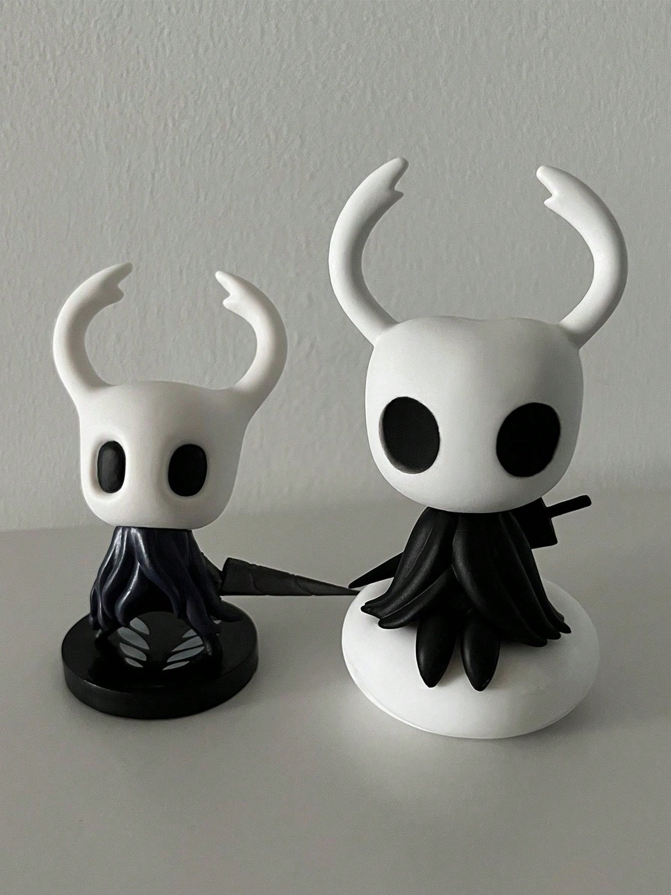 Hollow Knight Game Character Cute Figurine Collectible Decorative Toy For Car/Desk/Home Decor PVC Figurine Statue Or Gifts/Collectible Gift, Decorative Item Suitable For Computer Case