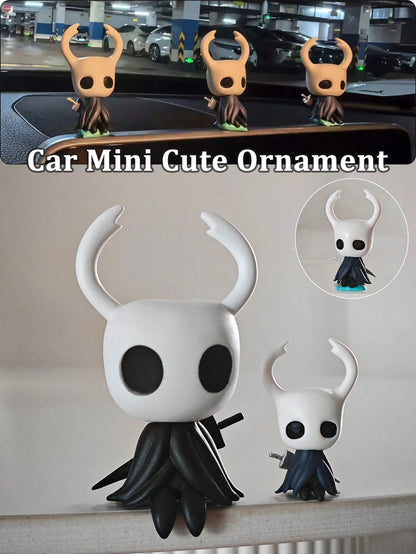 Hollow Knight Game Character Cute Figurine Collectible Decorative Toy For Car/Desk/Home Decor PVC Figurine Statue Or Gifts/Collectible Gift, Decorative Item Suitable For Computer Case