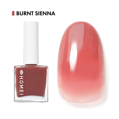HOMEI 12 Free Nail Hardener Burnt Sienna