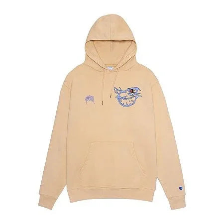 HOODIE SUF X CHAMPION KIDZ GOLD - Four Street