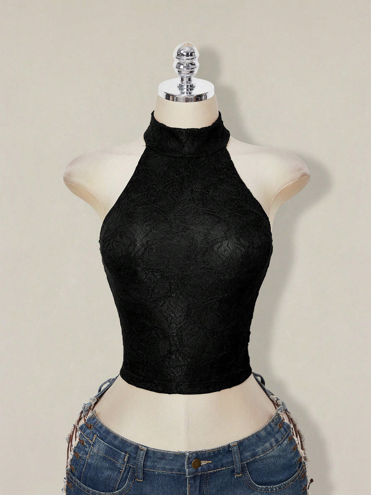 ICON Women's Solid Color Fitted Fashion Elegant Sexy Versatile Halter Neck Tank Top Night Out Date Night Black Summer