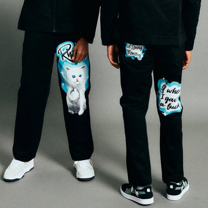 In Loving Memory Pants (Black) - Calça - Four Street