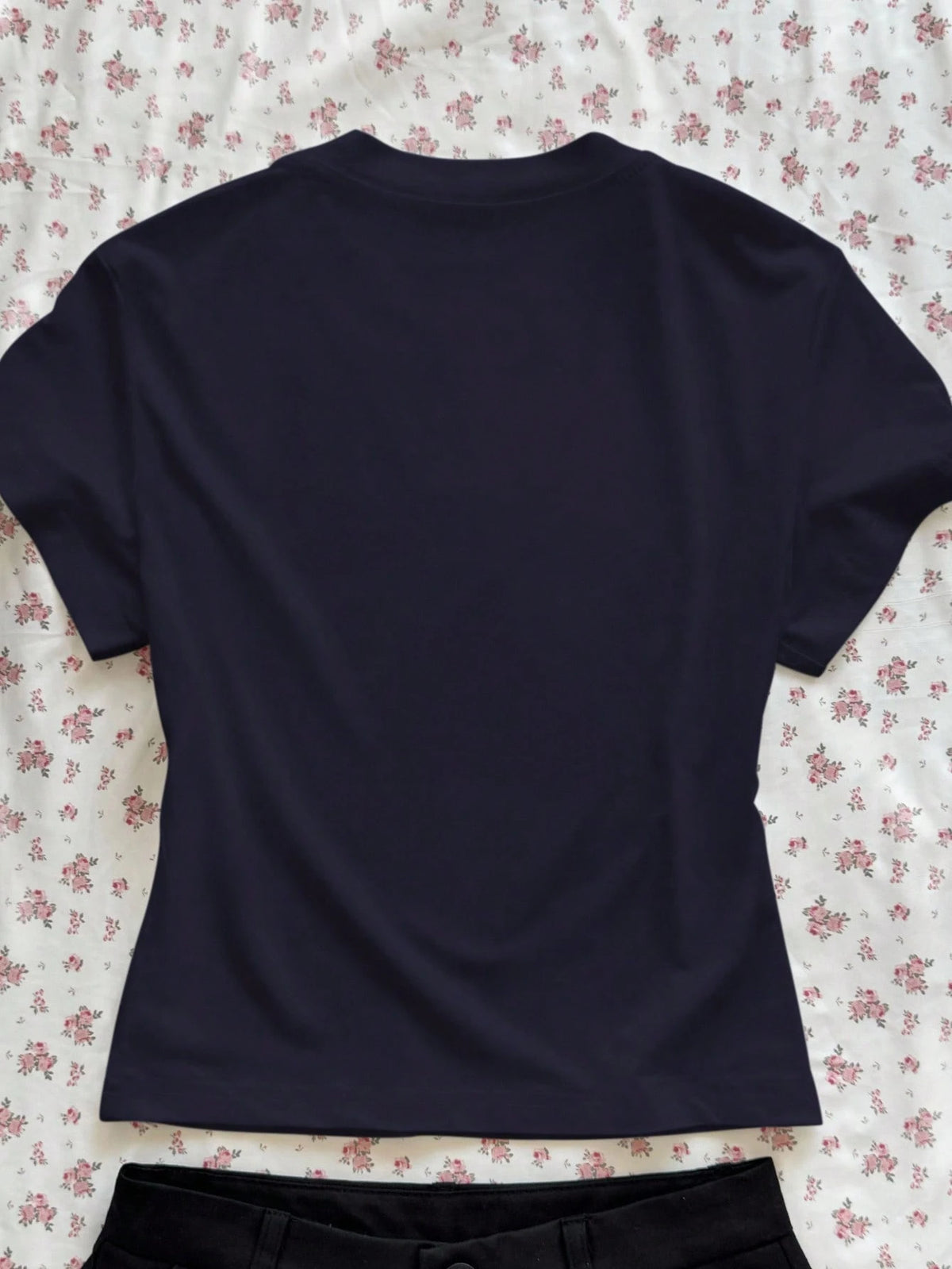 INAWLY Women's Casual Deer Print Round Neck Short Sleeve T-Shirt, Summer