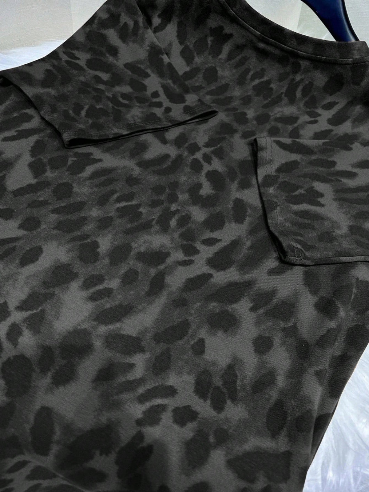 INAWLY Women's Casual Leopard Print Short Sleeve T-Shirt, Summer