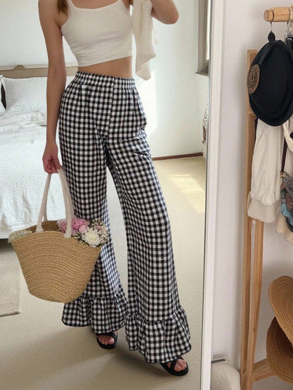 INAWLY Women's Minimalist & Fashionable Long Pants, Suitable For Summer Fall Cloth For Women