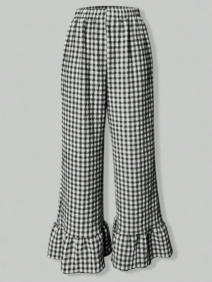 INAWLY Women's Minimalist & Fashionable Long Pants, Suitable For Summer Fall Cloth For Women