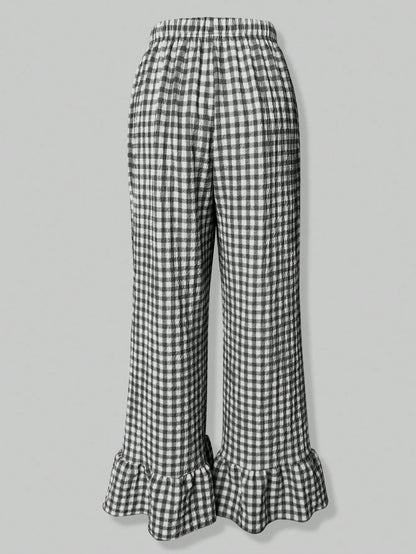 INAWLY Women's Minimalist & Fashionable Long Pants, Suitable For Summer Fall Cloth For Women