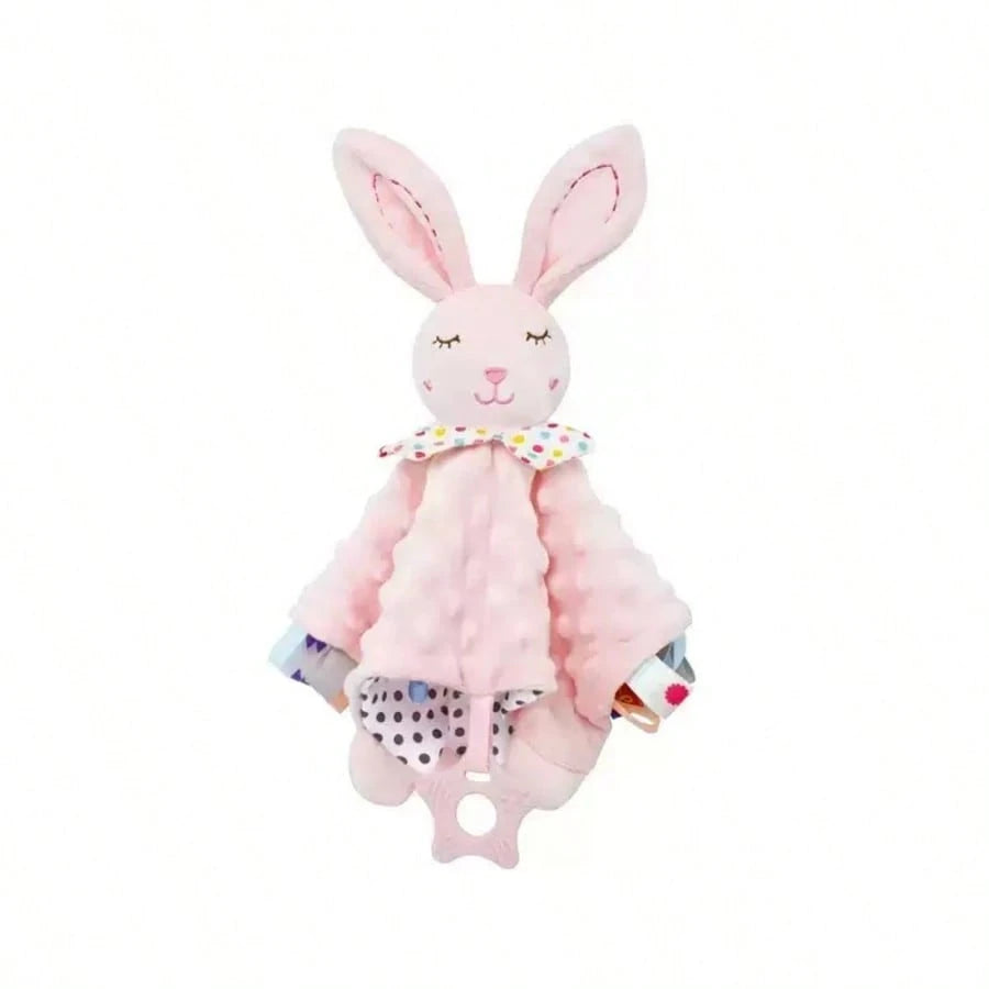 Infant Comforter Toy, Animal Shaped Car Hanging Crib Hanging Toy With Rattle And Crinkle Paper, Perfect Gift For Babies