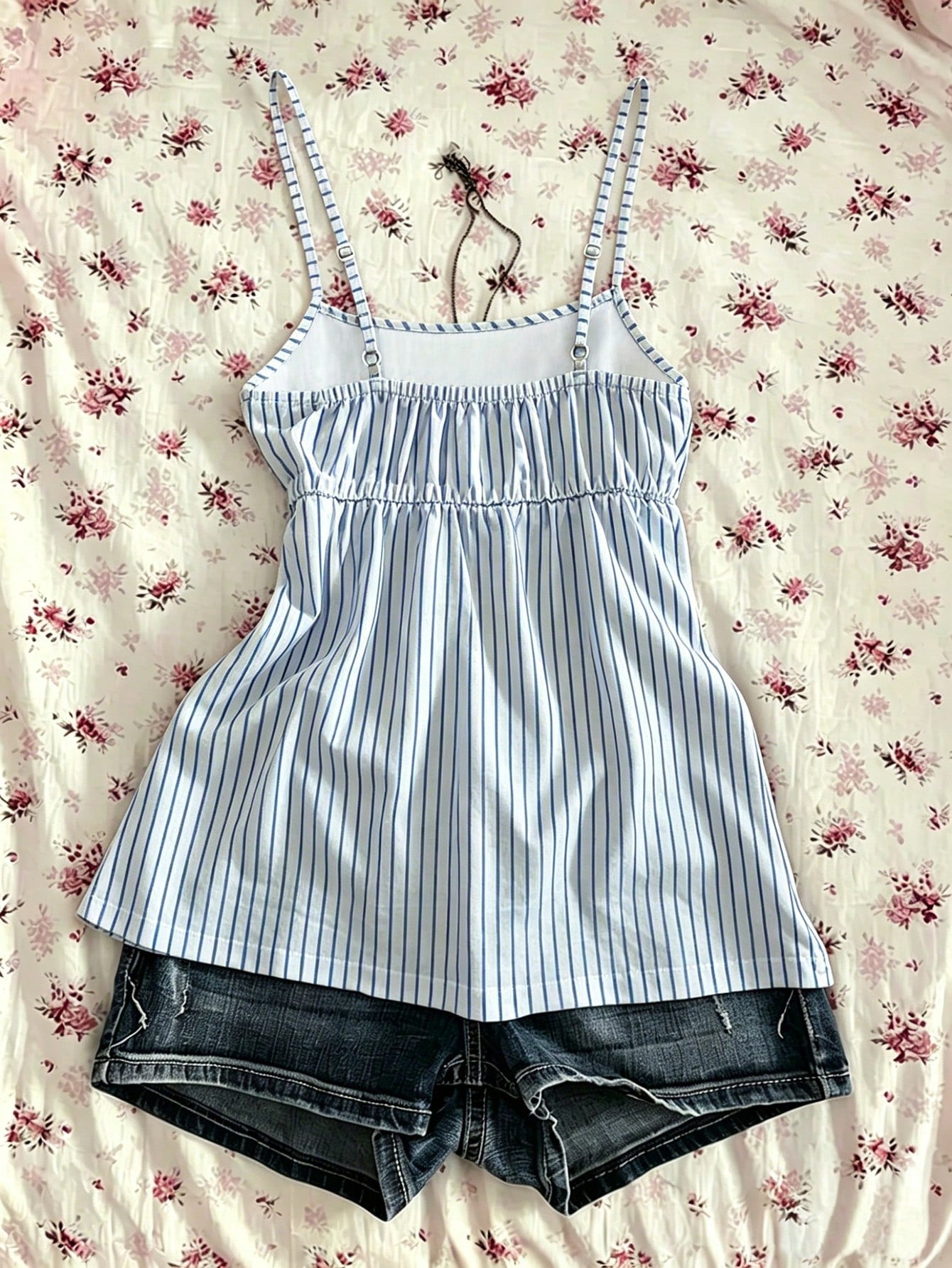 IslaSuriya Summer Casual Retro Y2K Striped Women's Camisole Tank Top