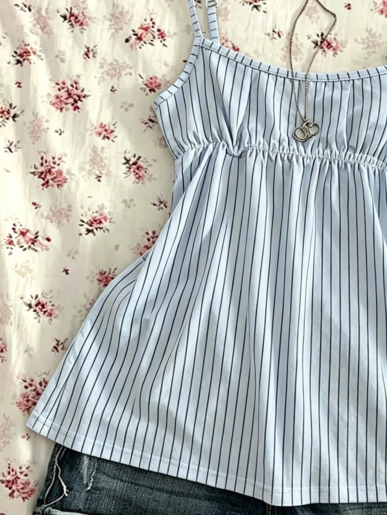 IslaSuriya Summer Casual Retro Y2K Striped Women's Camisole Tank Top
