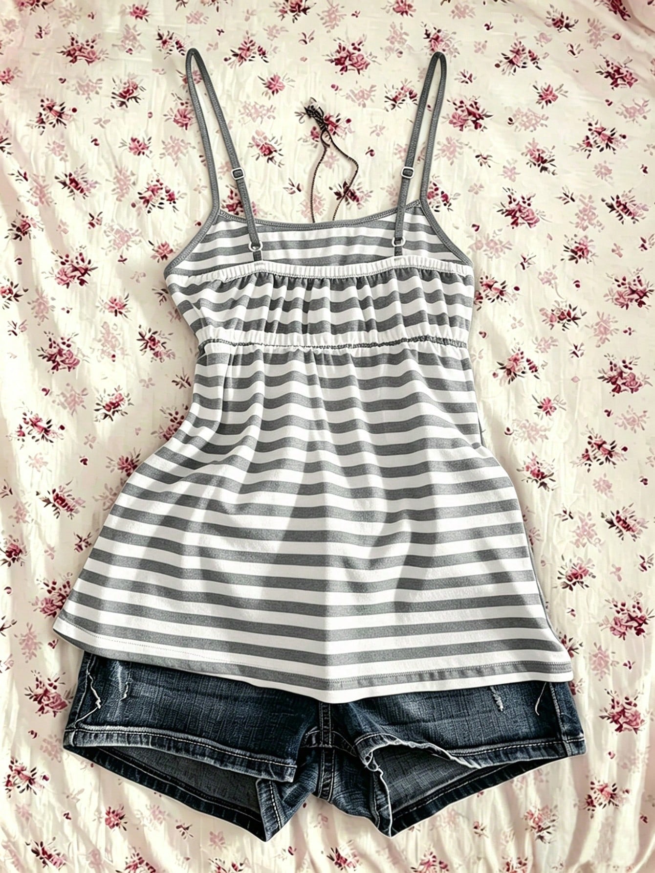 IslaSuriya Summer Casual Retro Y2K Striped Women's Camisole Tank Top