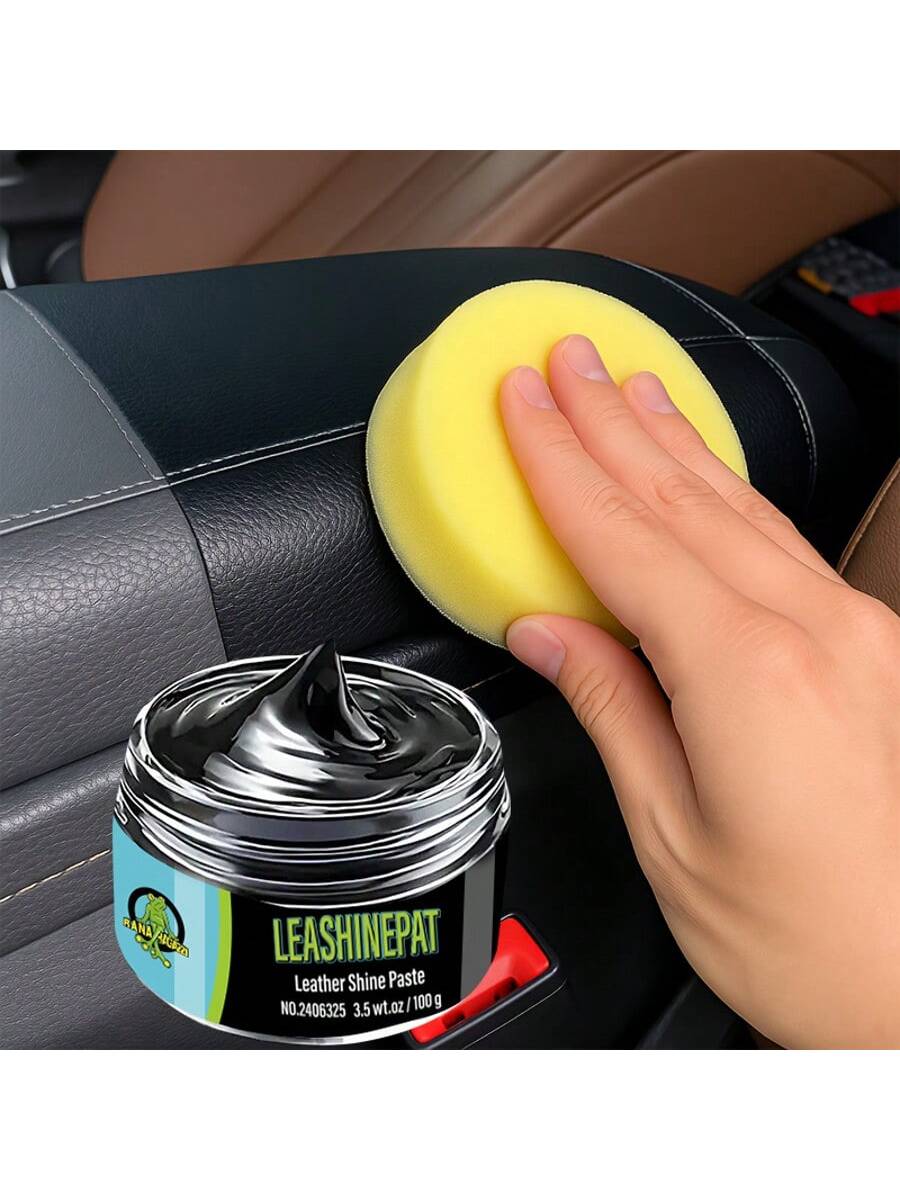 JB-XPCS 30g/100g Car Plastic Leather Repair Paste, Renew Parts, Polishing Protective Coating, Long-Lasting Shine, Restore Black Luster, Interior Accessories, Auto Parts