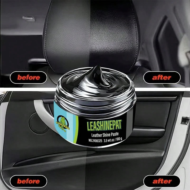 JB-XPCS 30g/100g Car Plastic Leather Repair Paste, Renew Parts, Polishing Protective Coating, Long-Lasting Shine, Restore Black Luster, Interior Accessories, Auto Parts