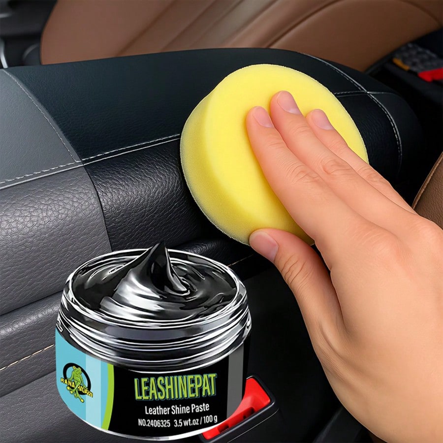 JB-XPCS 30g/100g Car Plastic Leather Repair Paste, Renew Parts, Polishing Protective Coating, Long-Lasting Shine, Restore Black Luster, Interior Accessories, Auto Parts