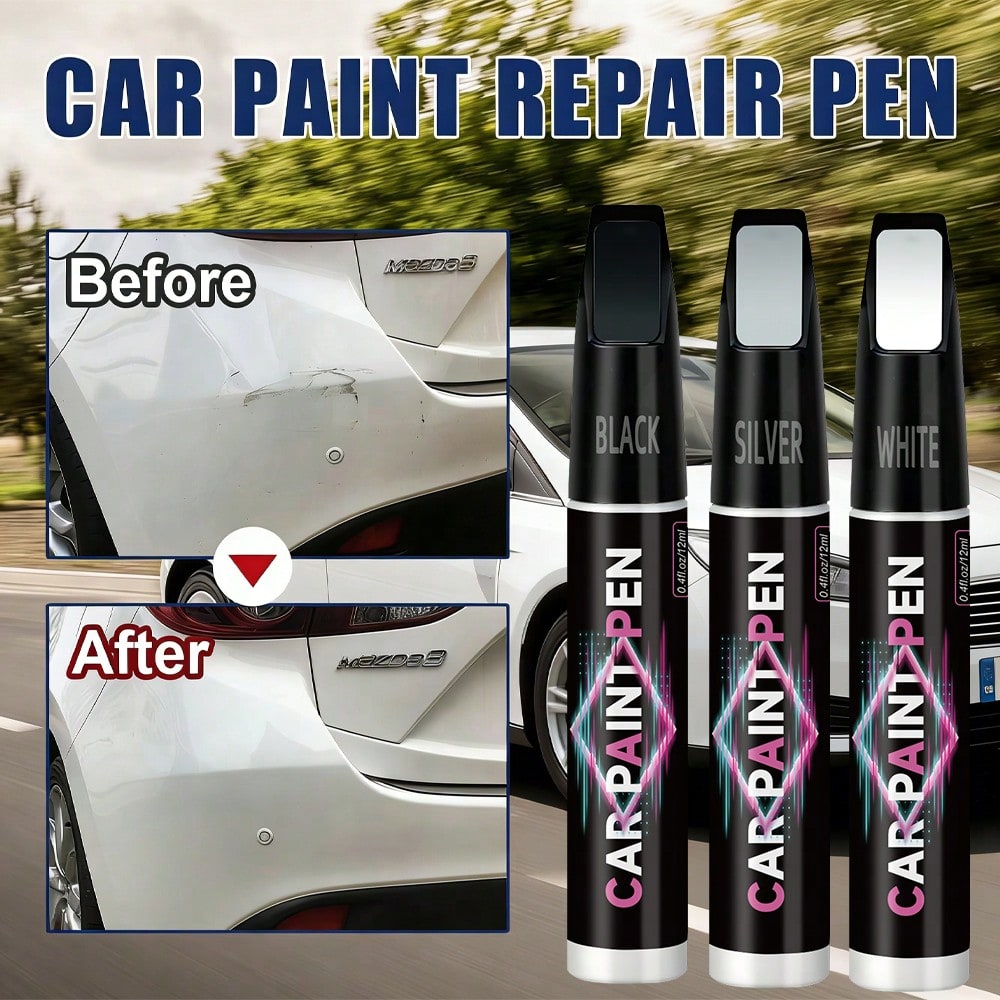 JB-XPCS [Car Touch Up Paint Pen] Multi-Color Car Scratch Repair Kit Suitable For Quick Scratch Repairs, Easy To Use, Perfect For Touch-Ups And Scratch Fixes On Car YT127